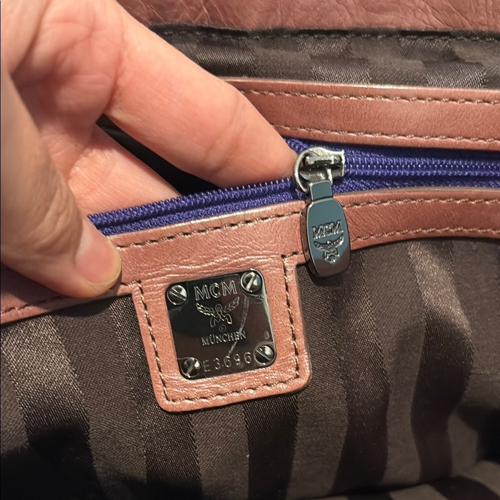 MCM Brown Leather Bag - Picture 15 of 16